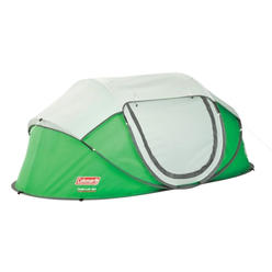 Coleman 2-Person Pop-Up Camping Tent , Green/Grey
