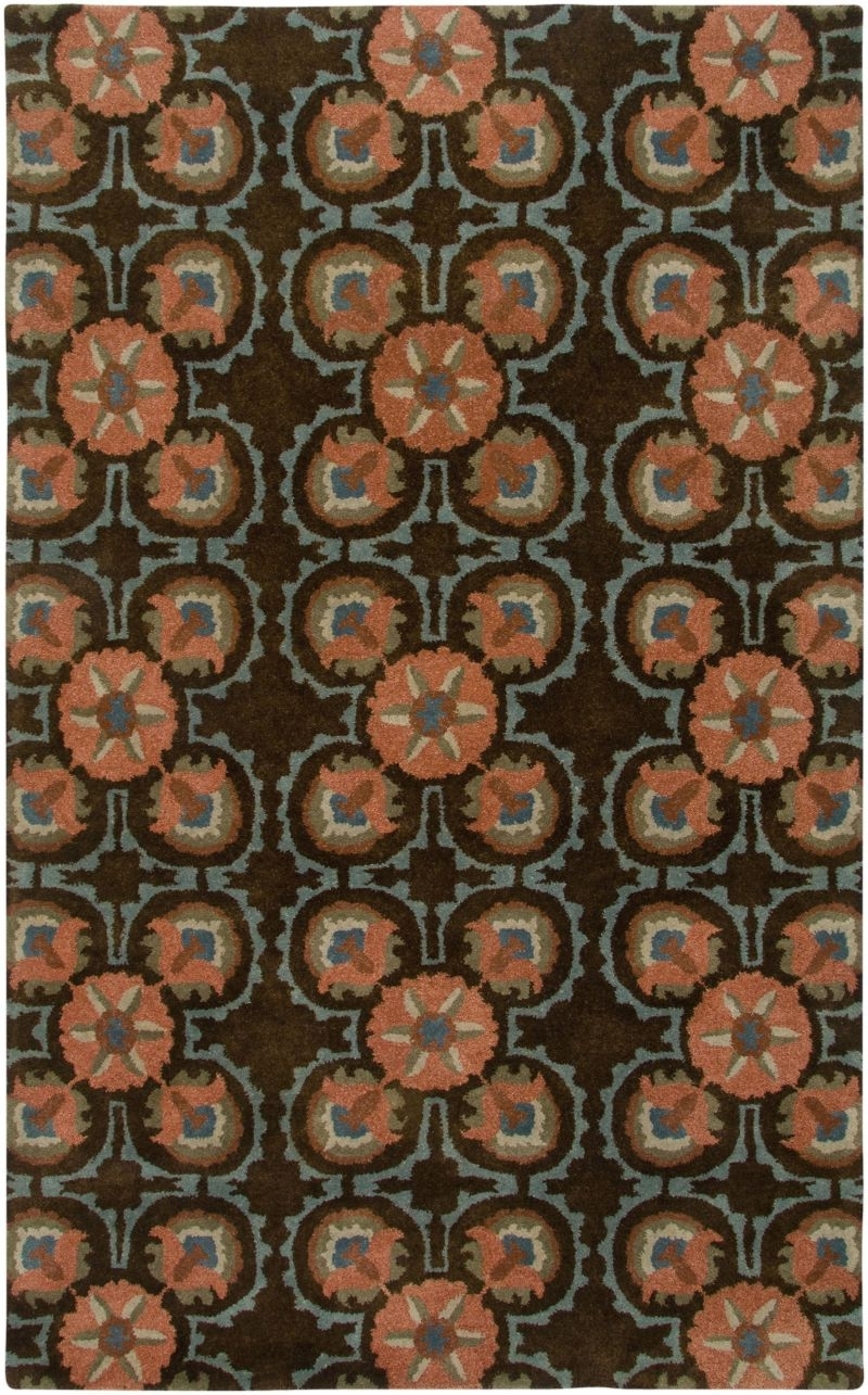 Rizzy  Rugs Destiny Brown Area Rug; 5' x 8'