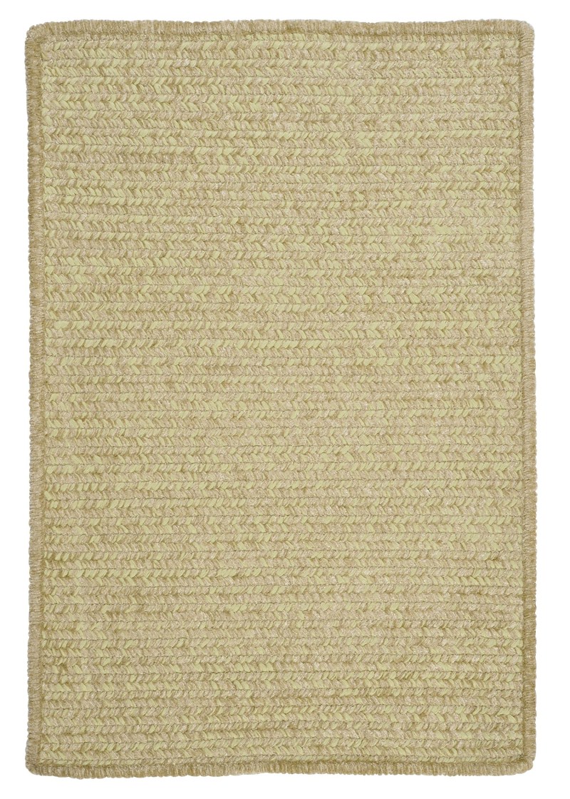 Clonial Mills Colonial Mills Simple Chenille Sprout Green Indoor/Outdoor Area Rug; Runner 2' x 10'