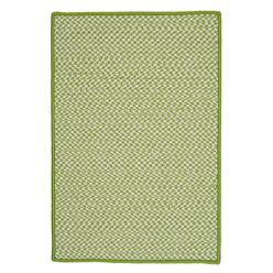 Clonial Mills Colonial Mills Outdoor Houndstooth Tweed - Lime 2&'x10&'