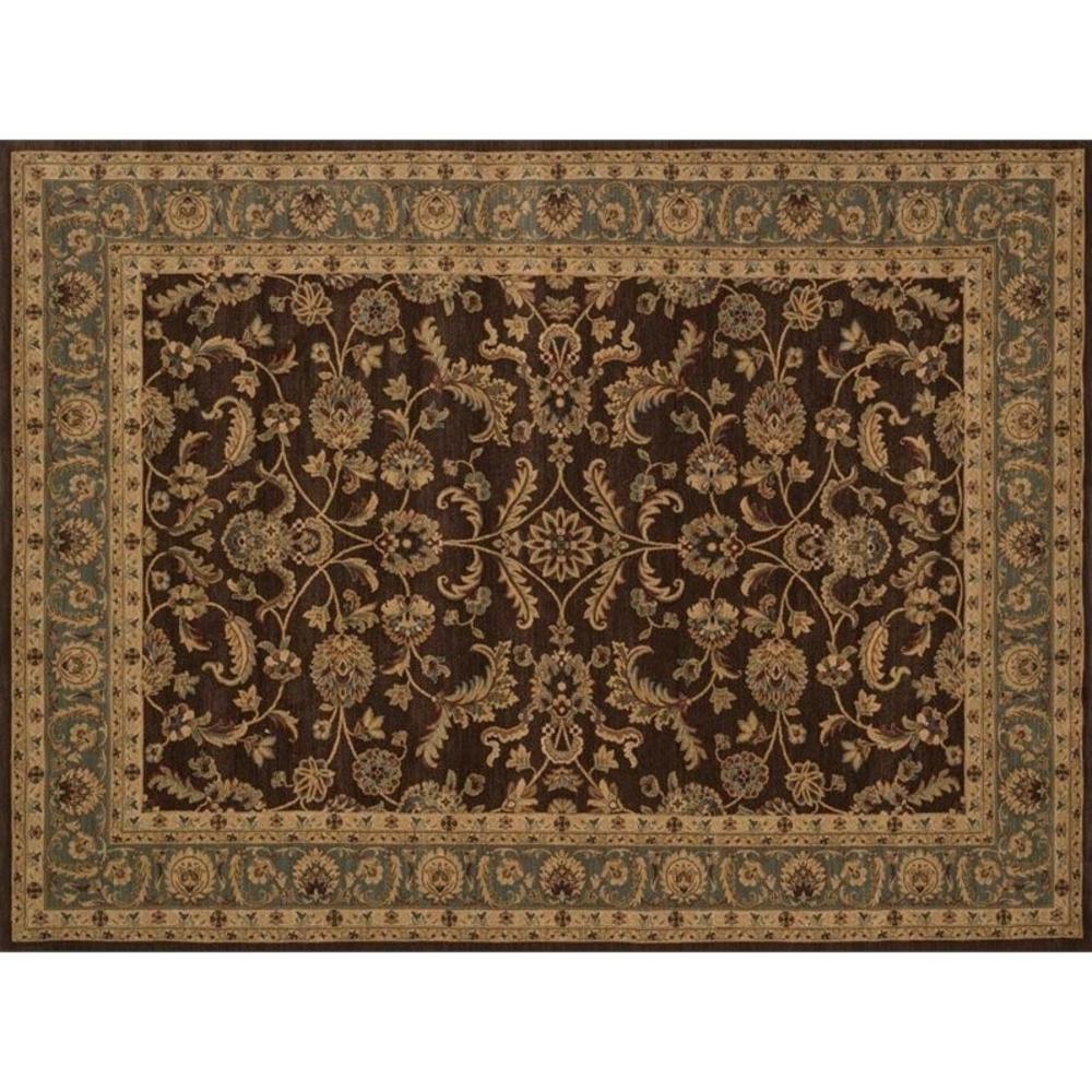 Loloi Rugs Loloi STANST-11BRBB Stanley Blue Area Rug, Brown; STANST-11BRBB98C8