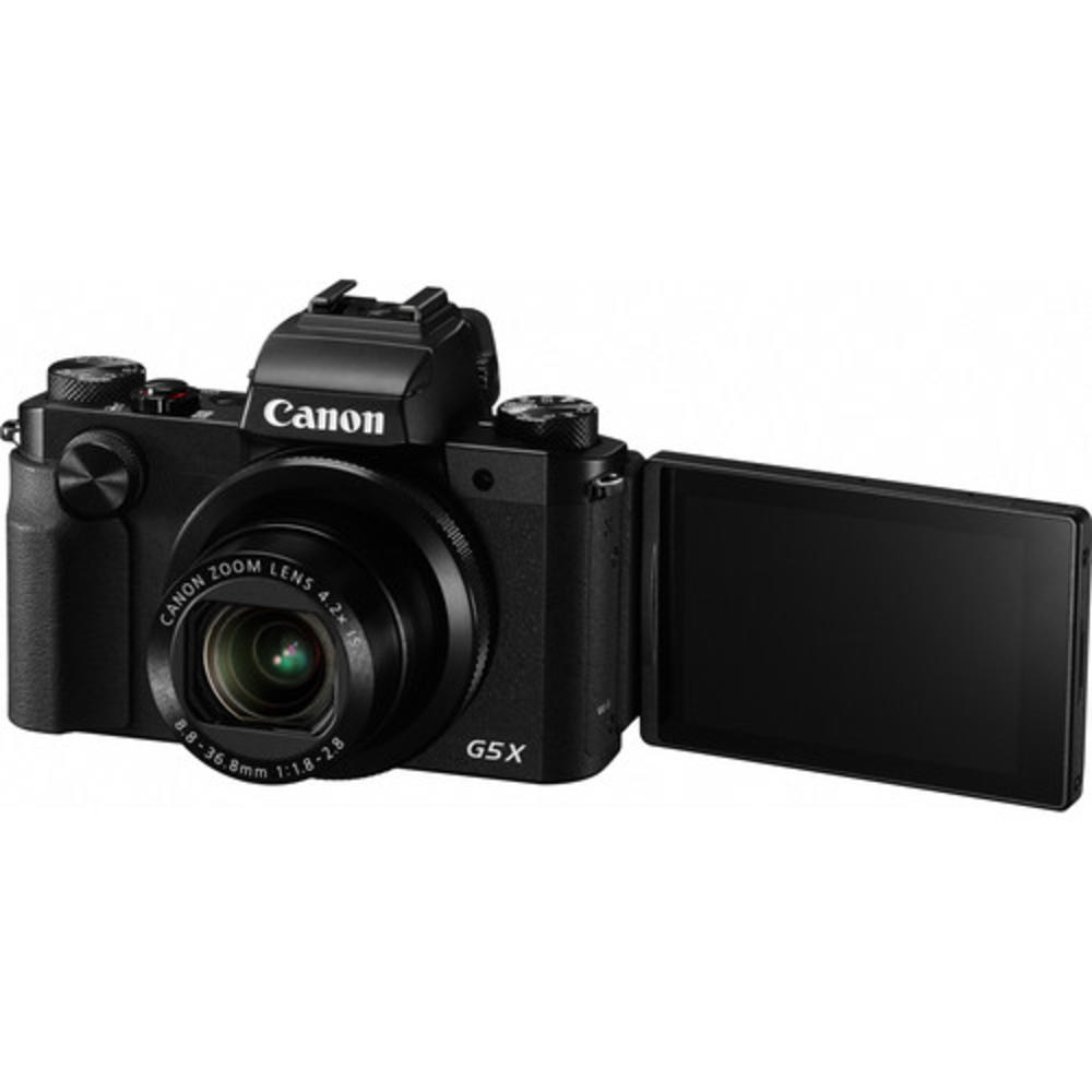 TriStateCamera CANPSG5XKA9  Canon PowerShot G5 X Digital DIGIC 6 WiFi NFC 20.2MP Camera + 16GB Essential Kit