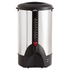 Coffee Pro 50-cup Stainless Steel Urn/Coffeemaker - 50 Cup(s) - Multi-serve - Stainless Steel - Stainless Steel Body