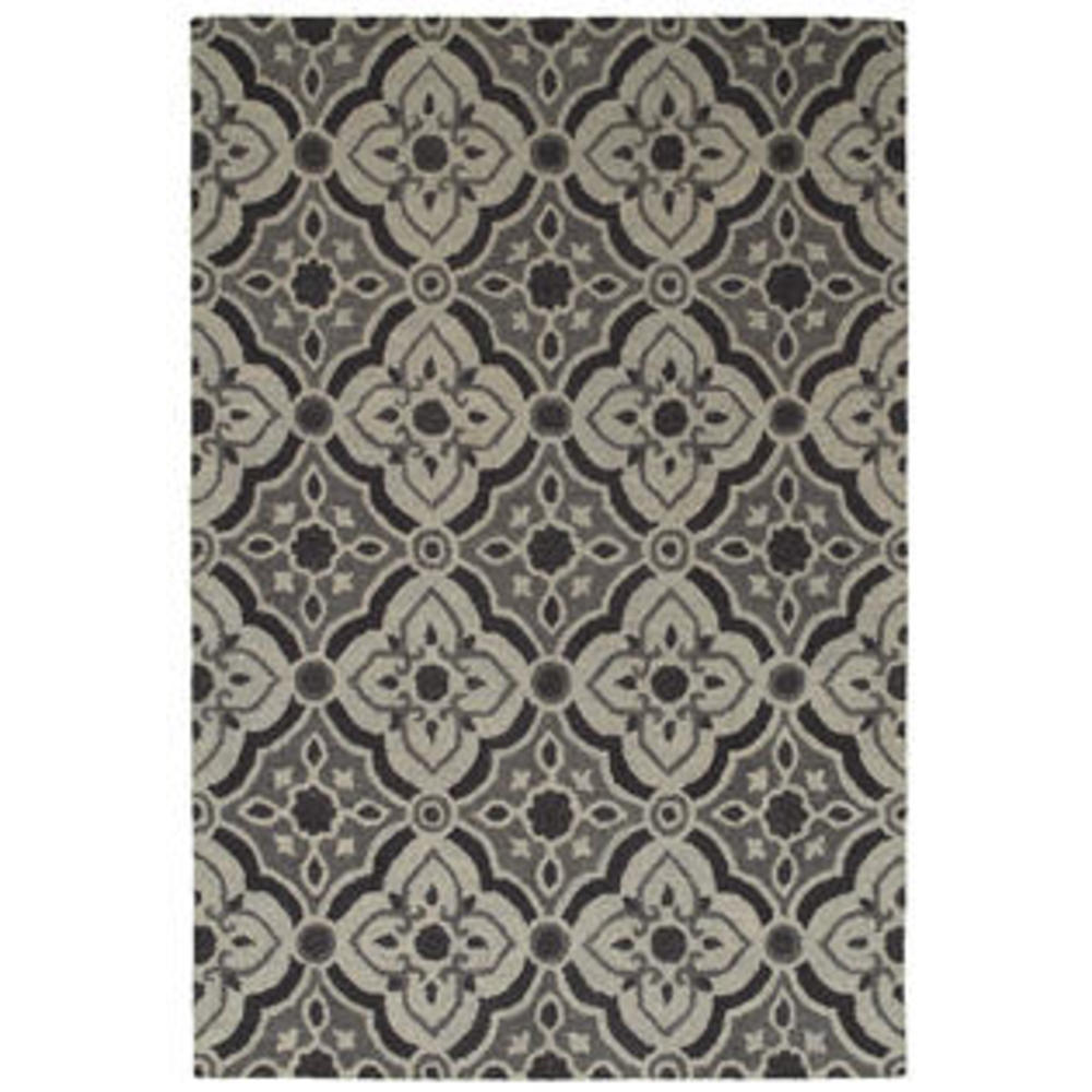 L. R. Resources Dazzle Charcoal / Gray 3 ft. 6 in. x 5 ft. 6 in. Indoor Area Rug