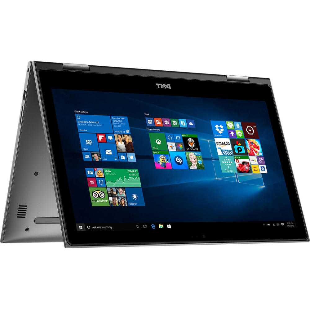 Dell i5578-5902GRY  Flagship Inspiron 2-in-1 13.3" Touch-Screen Laptop - Intel Core i5 -7200U - 8GB Memory - 256GB Solid State D