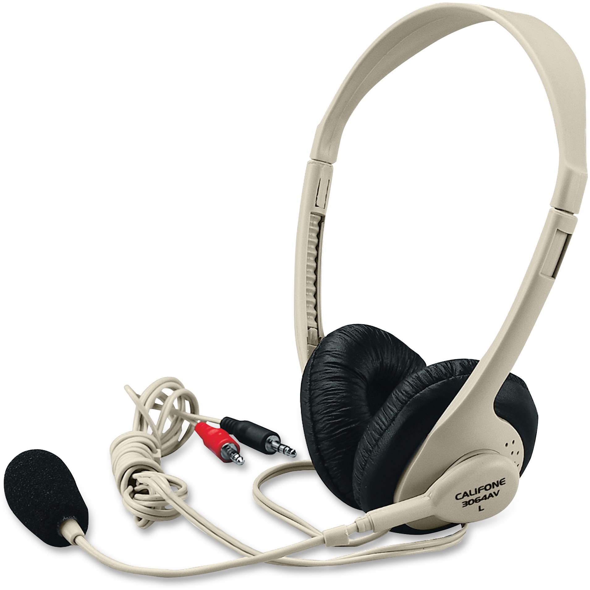 Califone MODB002DPS3CC  3064AV Multimedia Stereo Headset