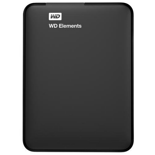 Western Digital WDBUZG0010BBK-WESN WD WD Elements Portable WDBUZG0010BBK - Hard drive - 1 TB - external (portable) - USB 3.0 ()