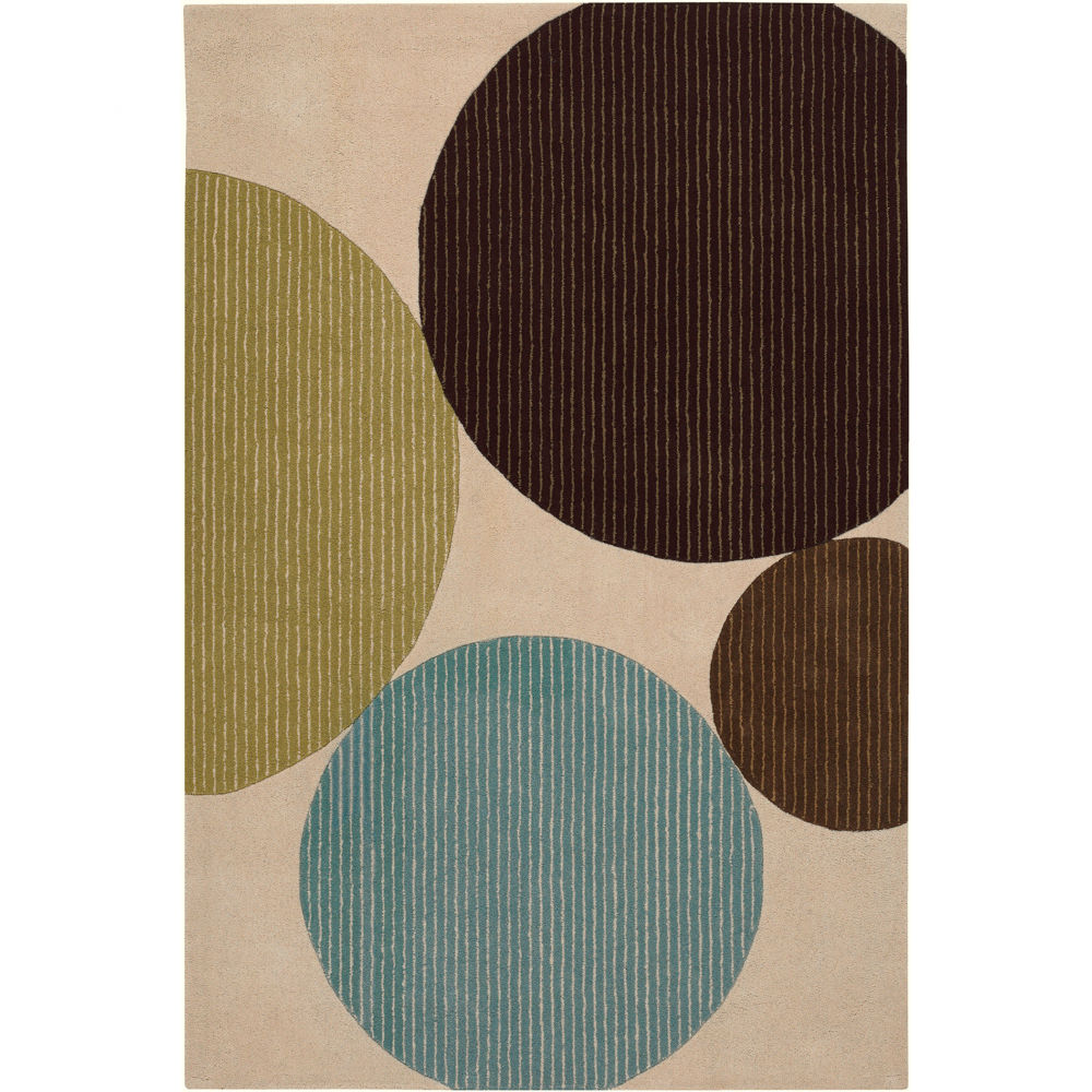 Chandra  Rugs Bense Round: 7 Ft. 9 In. Area Rug