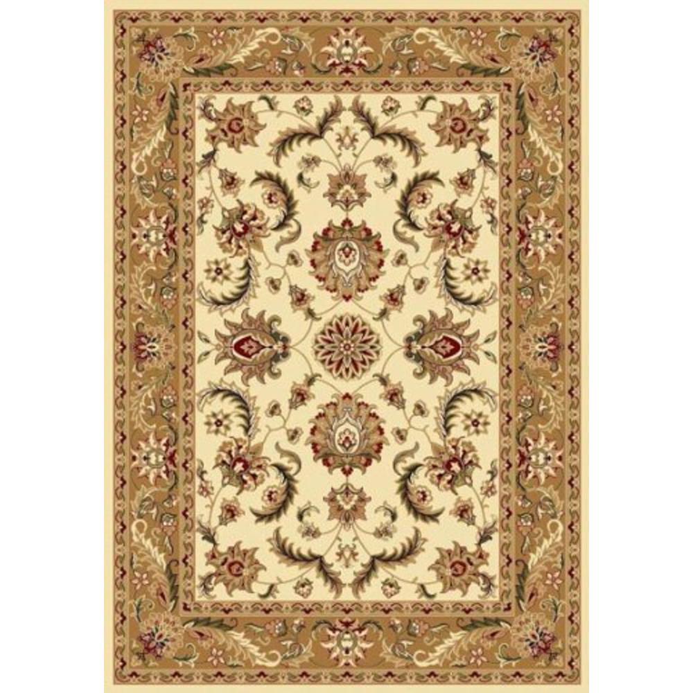 Spectrum Rugs  Traditional Area Rug, Home Dynamix Royalty 8'x11' Ivory