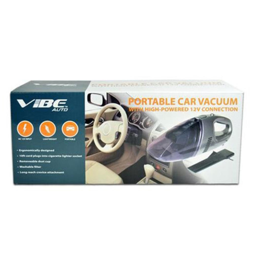 Vibe VAU-7002-HV Car Vacuum Cleaner 120W,NUWA 12V Portable Mini Wet/Dry Auto Vacuum Dust Buster