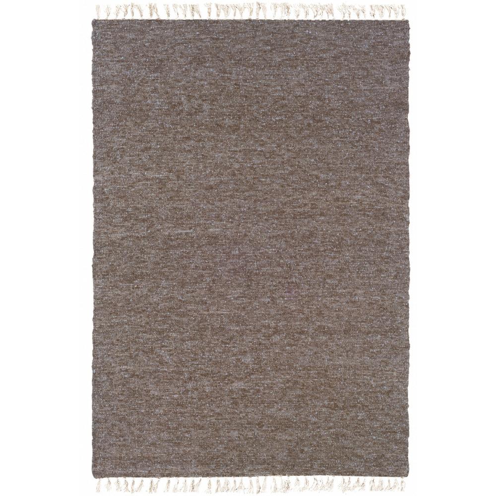 Furnituremaxx .com Verginia Berber Brown & Blue 3.5 x 5.5 Rectangle Greece Hand Woven Wool Area Rug