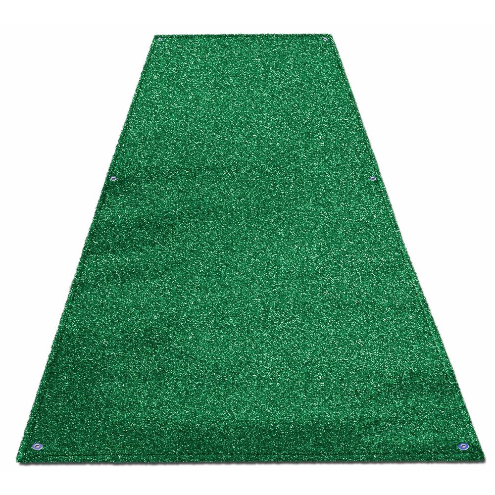 House, Home and More Outdoor Turf Wedding Aisle Runner - Green - 4' x 40'