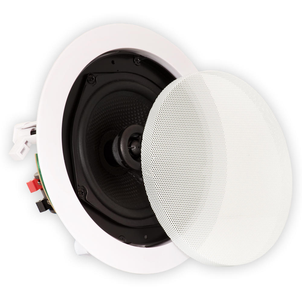 Theater Solutions 9TS50C  9 Pairs 5.25" In Ceiling Home Theater Round Speakers 3600 Watts