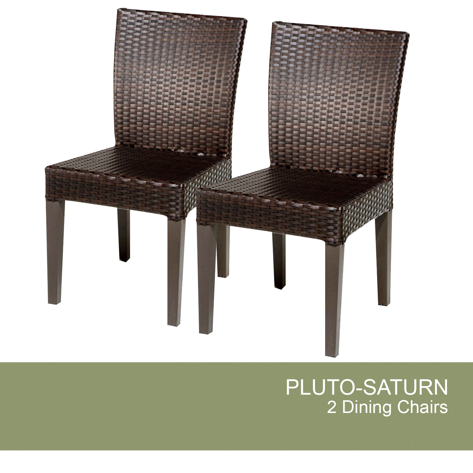 TK Classics  2 Pluto/Saturn Armless Dining Chairs