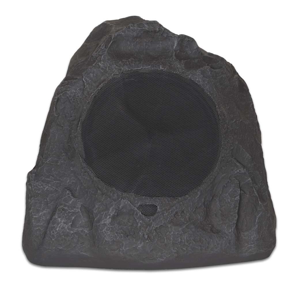 Theater Solutions 6R8LW  6R8L Outdoor Waterproof 8" Lava Rock Speakers 6 Piece Set 3000 Watts with Wire