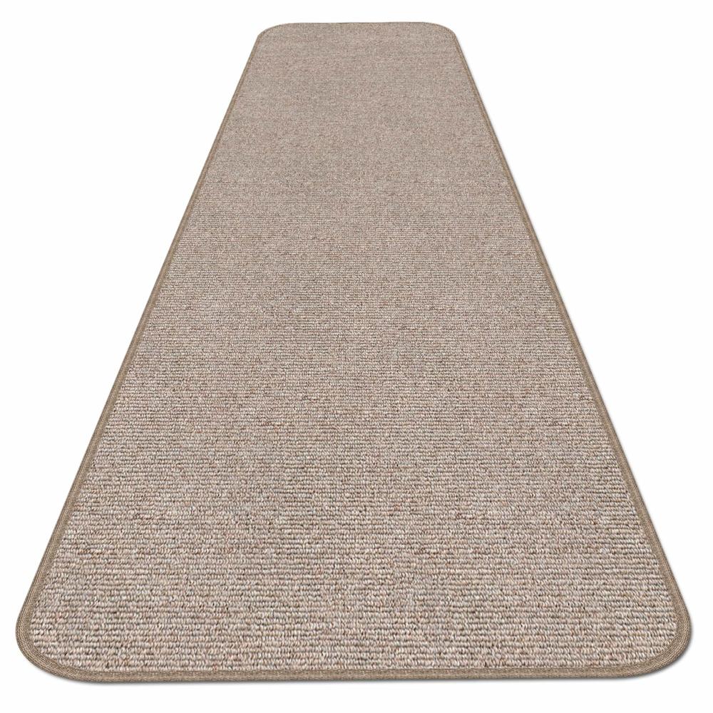 House, Home and More Skid-resistant Carpet Runner - Pebble Beige - 6 Ft. X 36 In.