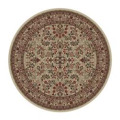 Concord Global Imports Concord Global Trading Concord Global 20929 7 ft. 10 in. Persian Classics Sarouk - Round, Ivory