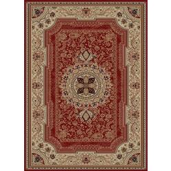 Concord Global Imports Concord Global Trading Concord Global 65208 9 ft. 3 in. x 12 ft. 6 in. Ankara Chateau - Red