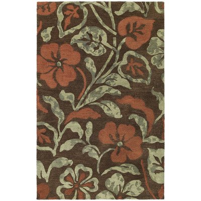 Kaleen Rug Co. Kaleen Calais Lily In The Valley Brown Rug; Runner 2'3'' x 7'6''