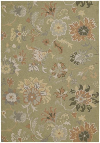 Kaleen Home and Porch Juliette Pesto 5 ft. x 7 ft. 6 in. Area Rug-