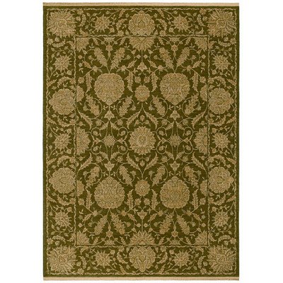 Shaw Rugs  Antiquities Wilmington Olive Rug; Square 7'7''