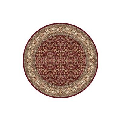 Home Dynamix LLC Regency 8302 Red Traditional Round Rug - Size: Round 7'8''
