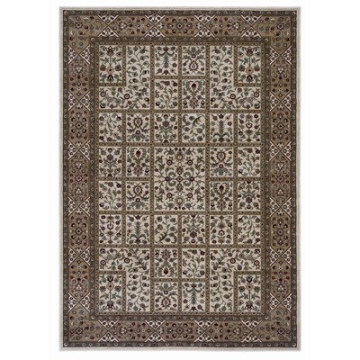 Shaw Rugs Inspired Design Avondale Beige/Brown Rug - Rug Size: 5'5" x 7'8"