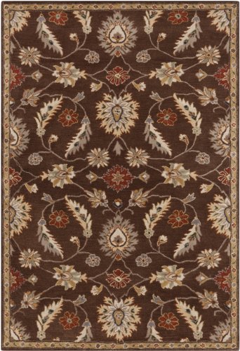 Surya 10' x 14' Rectangular  Area Rug CAE1103-1014 Antelope Color Hand Tufted in India "Caesar Collection"