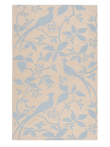 Surya angelo:HOME Winter Sky Blue 2 ft. x 3 ft. Contemporary Accent Rug