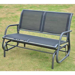 Outsunny 48 Freestanding Patio Glider Bench Sears Marketplace