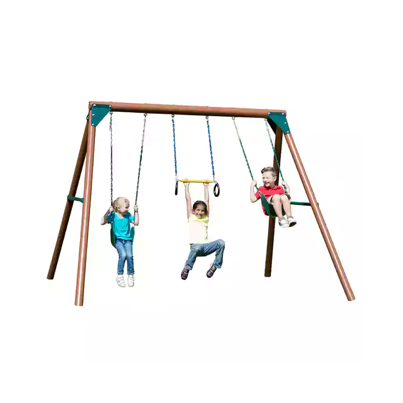 Big Backyard Meadowvale Wooden Swing Set
