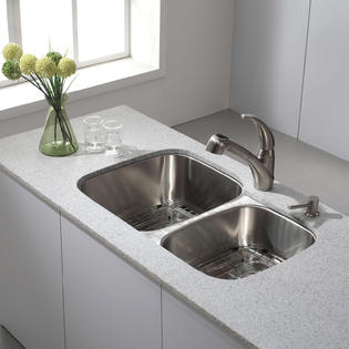 Kraus 32 Undermount Stainless Steel Kitchen Sink Sears Marketplace