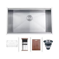 Ruvati RVH8300 Undermount Stainless Steel 32" Kitchen Sink Single Bowl