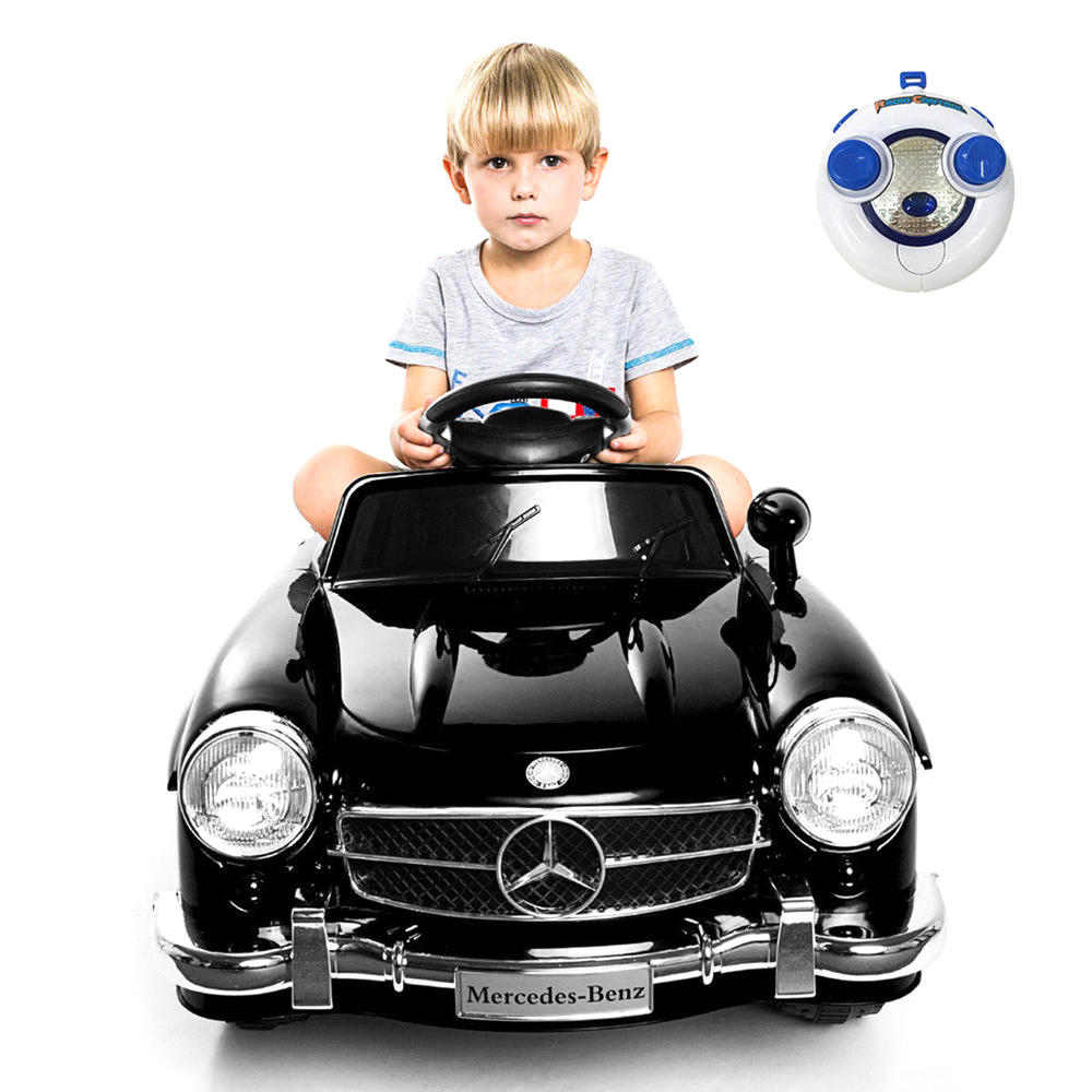 Goplus 43" 6V Mercedes Benz 300SL AMG RC Ride on Car - Black