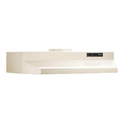 broan 412401 ada capable non-ducted under-cabinet range hood, 24-inch, white