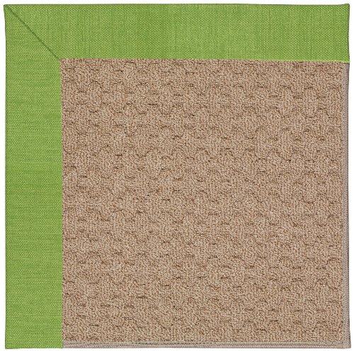 Capel 8' x 8' Octagonal Made-to-Order Oscar Isberian Rugs Area Rug Grass Color Machine Made USA "Zoe Collection" Grassy Mountain