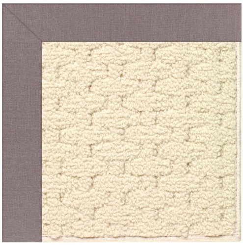 Capel 4' x 4' Square Made-to-Order  Area Rug 2008RS04000400461 Evening Color Machine Made in USA "Zoe Collection" Sugar Mountain