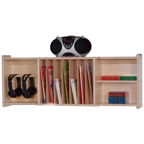 Steffy Wood Products SWP1517   Wall Mounted Listening Center\x2fStorage;