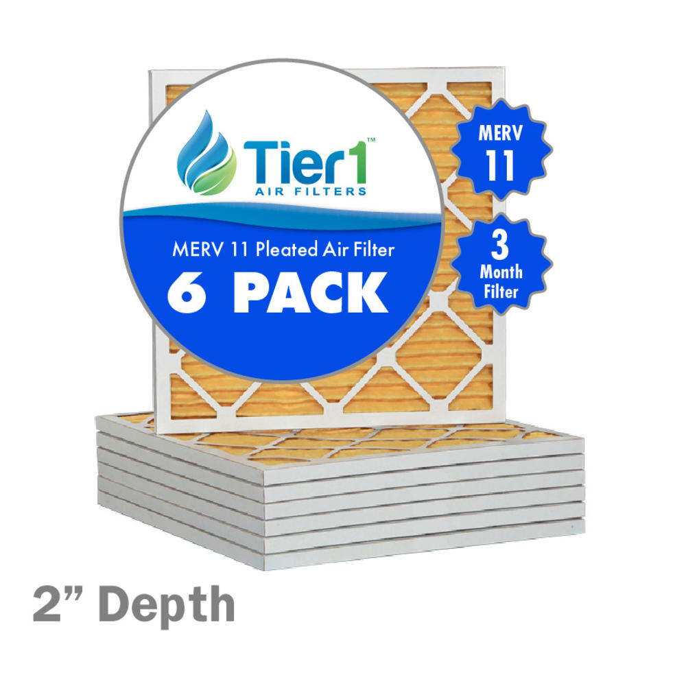Tier1 P15S-021620 1500 Air Filter - 16x20x2 (6-Pack)
