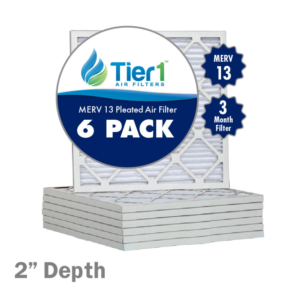 Tier1 P25S-022020 1900 Air Filter - 20x20x2 (6-Pack)