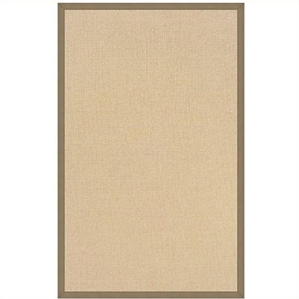 Linon Athena Natural and Beige 2 ft. 6 in. x 12 ft. Rug Runner