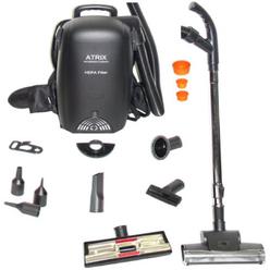 Atrix Hepa Backpack Vacuum, Standard Bundle, Black
