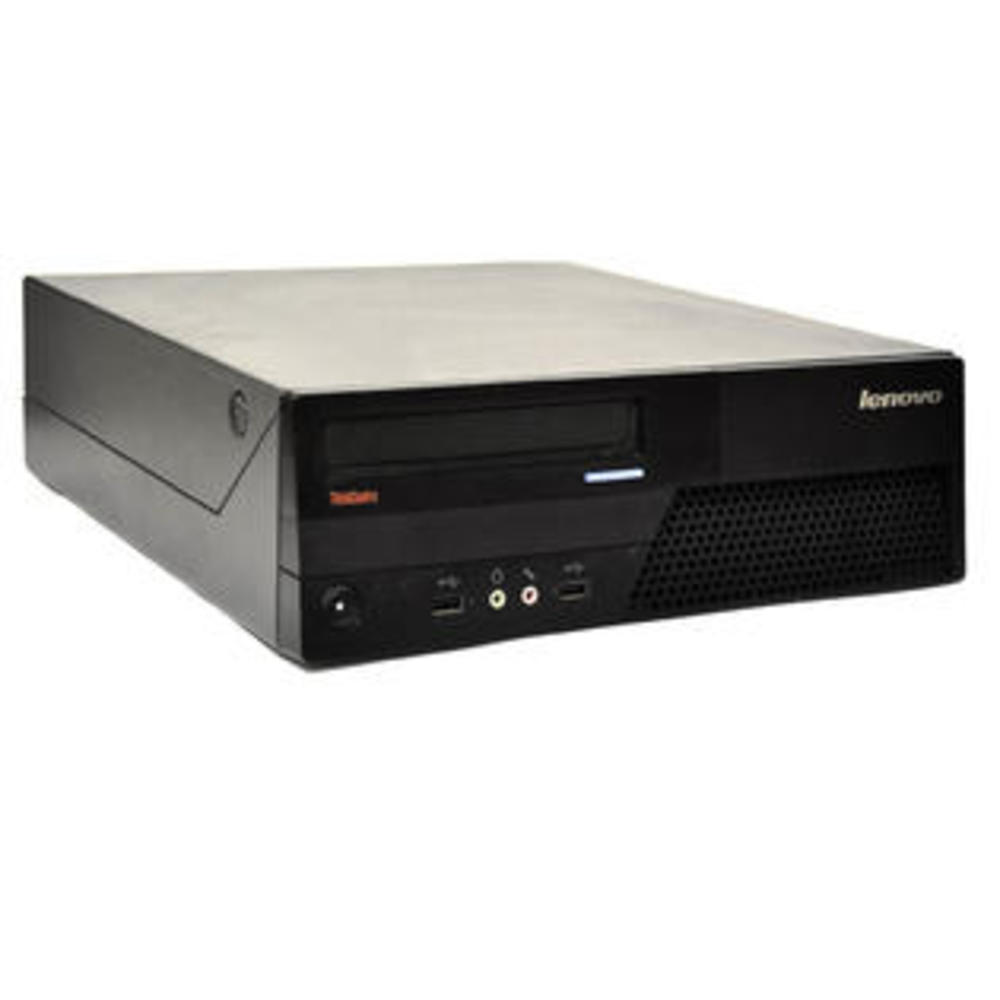 Lenovo PC-IBM-D-DC-20-4-160-DVD-1H19KMWIF Desktop 4GB Memory Dual Core Processor 160GB Hard Drive Genuine Windows 10 WiFI Comput