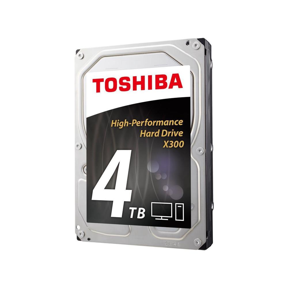 Toshiba HDWE140XZSTA  X300 Desktop Internal Hard Drive - 4TB - 3.5" - SATA 6Gb/s - 7200 rpm - buffer: 128 MB ()