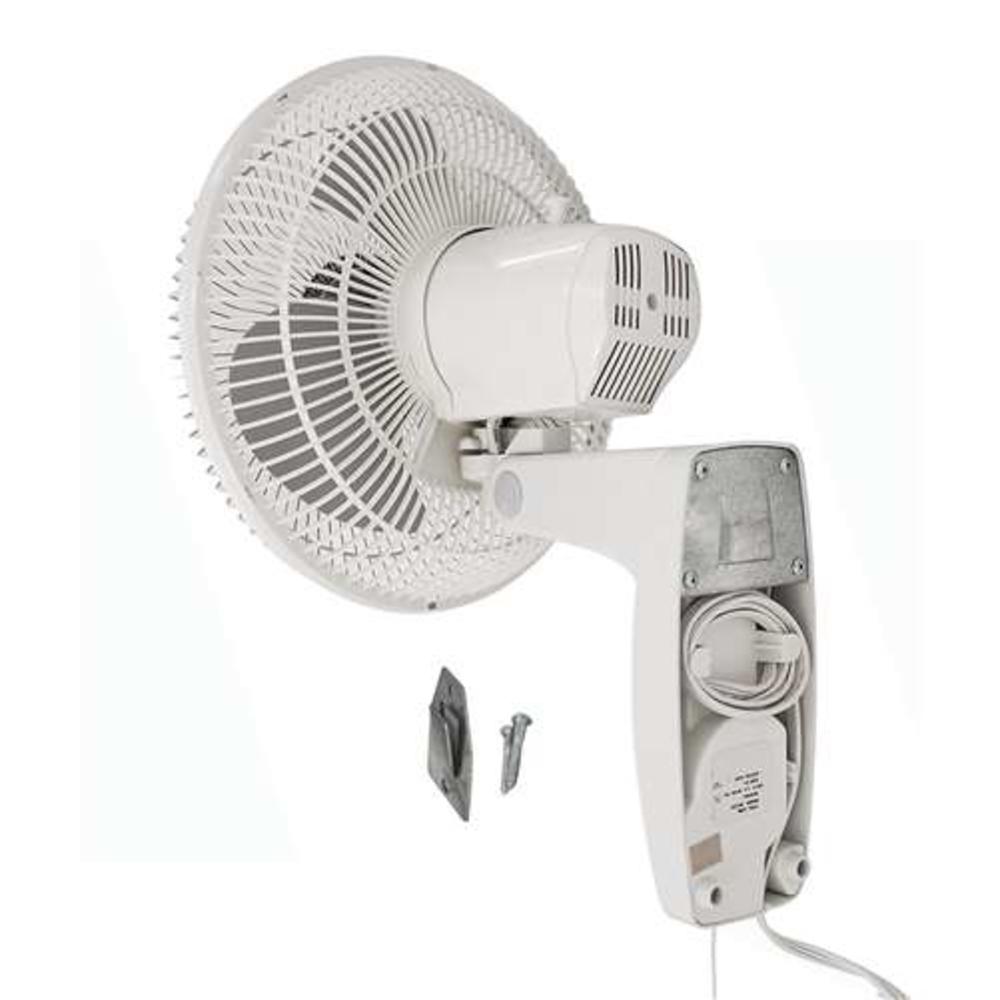 Air King 4xAK901673866  16 Inch Commercial Oscillating Wall Mount Fan (4 Pack)