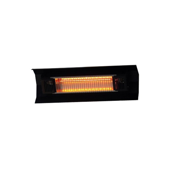 Fire Sense ZID1WH0924  Black Steel Wall Mounted Infrared Patio Heater