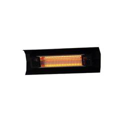 Fire Sense Black Steel Wall Mounted Infrared Patio Heater | 1500 Watts | Weatherproof | Lightweight | for Indoor and Outdoor