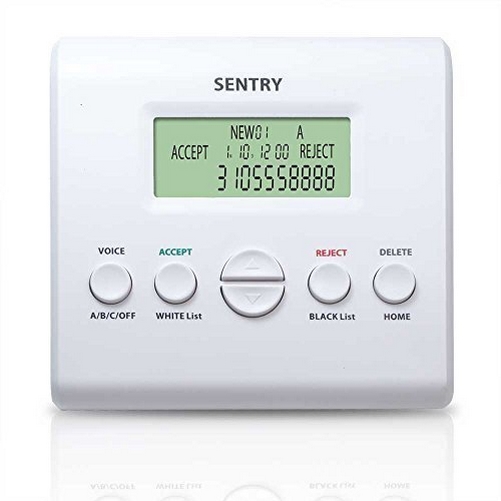 Tel-Sentry Inc. SIDU1PPWDO Tel-Sentry V2.2 Smart Automatic Blocking, Block All Spam Calls, Election Calls