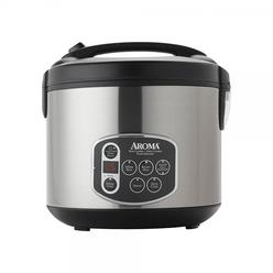 Aroma Digital Rice Cooker - Stainless Steel (20 cups) ARC-1030SB