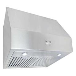 Cosmo UC30 30 in. Under Cabinet Range Hood Ductless Convertible Duct, Kitchen Over Stove Vent, 3-Speed Fan, Permanent Filters, L